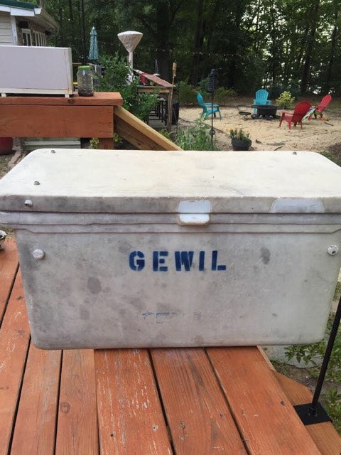 A Customer With One Of The Original ICEY-TEK Classic Coolers (PHOTOS and Story)