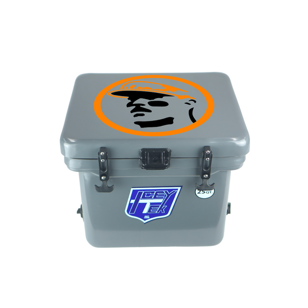 ICEY-TEK 25 Quart Limited Edition Hunter Ensley Grey Cooler