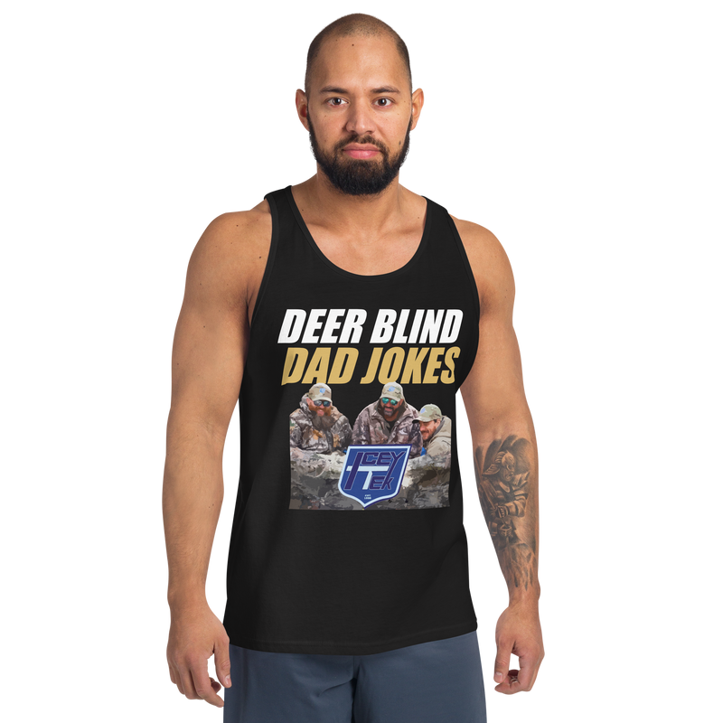 Icey-Tek Deer Blind Dad Joke Men's Tank Top