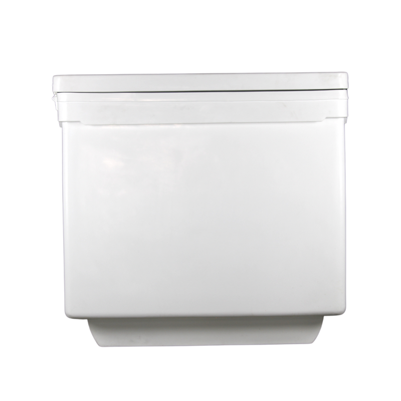 Icey-Tek 1100 Quart Rotomold Ice Chest/Cooler with Runners - White
